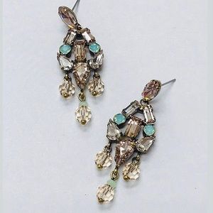 Sorrelli Jewelry - Apricot Agate & Mint Alabaster Earrings, NWT Sorrelli Jewelry - Apricot Agate & Mint Alabaster Earrings, NWT